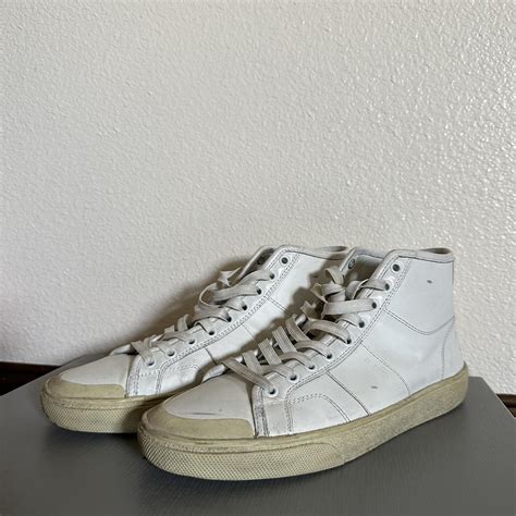 ysl white trainers|YSL trainers men.